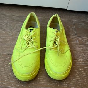 Highlighter yellow Stefan Janowski nike SB sneakers Worn but clean 2012